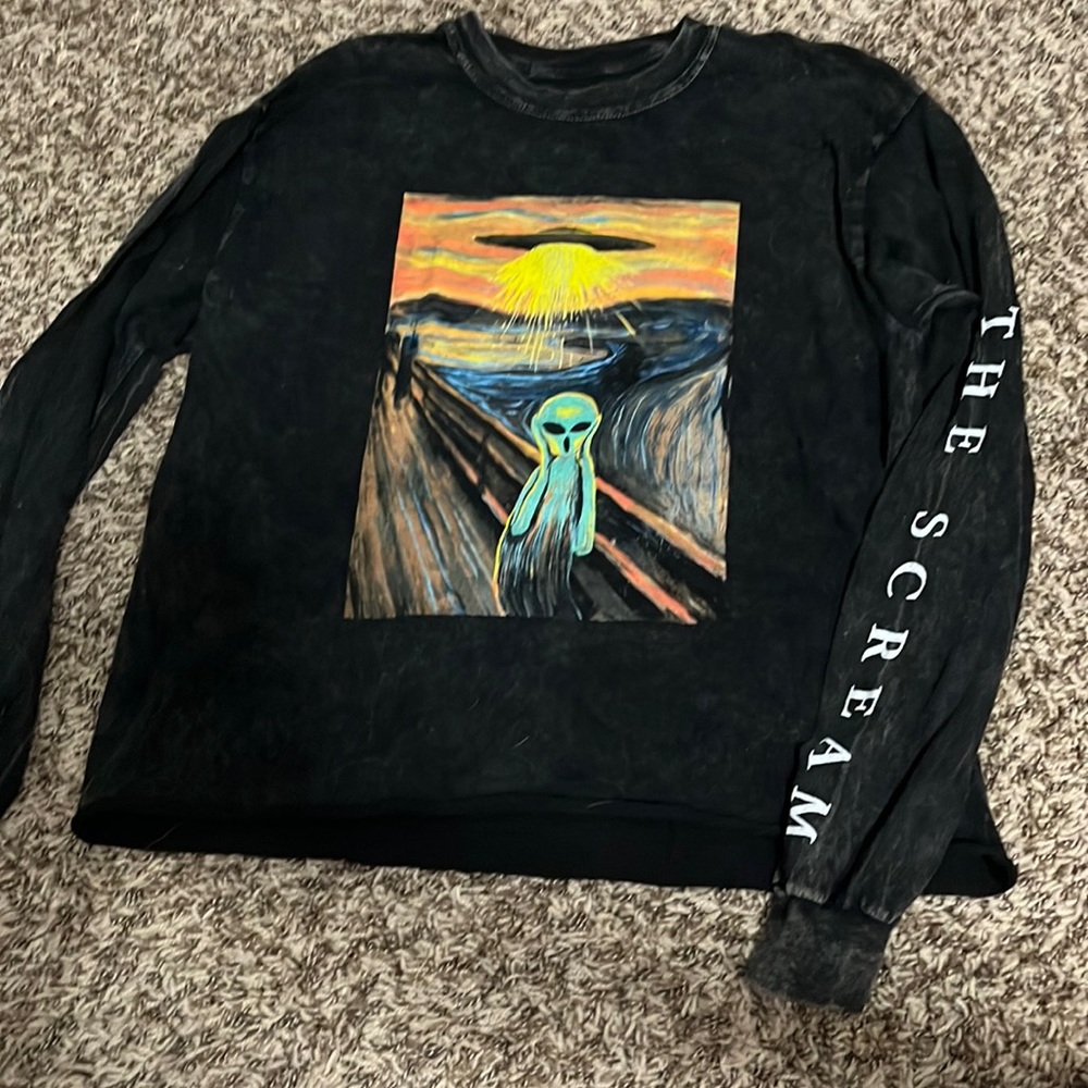 Fifth sun cropped long sleeve